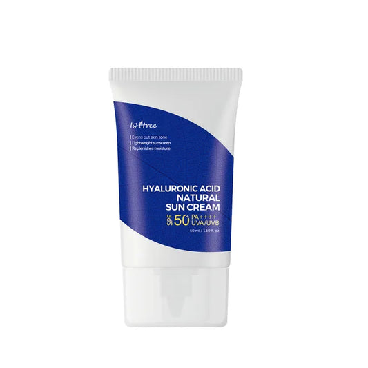 Crème solaire à l'acide hyaluronique SPF 50+ - ISNTREE - 50ml