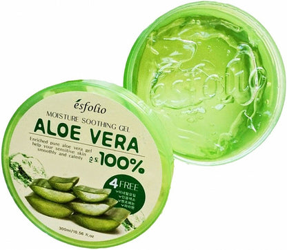 Gel apaisant et hydratant à l’aloe vera 100 % -  ESFOLIO - 300ml